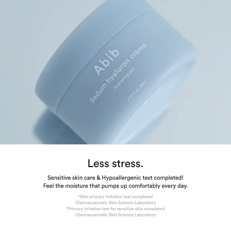 [Abib] Sedum Hyaluron Crème Hydrating Pot 80ml
