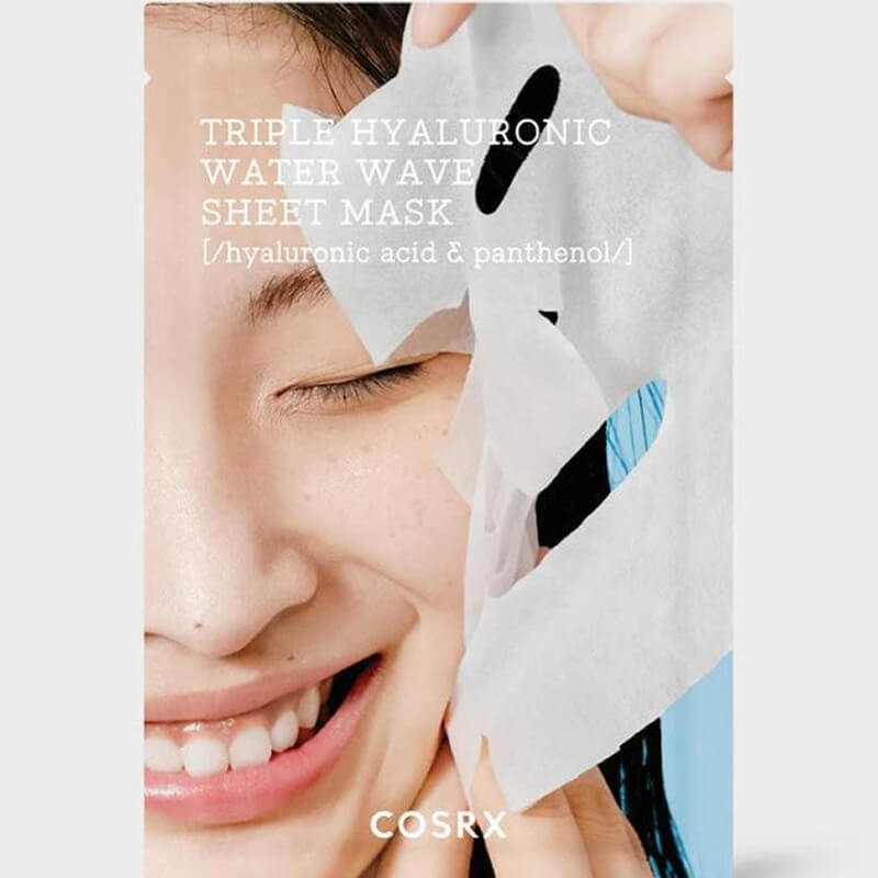 [Cosrx] HYDRIUM TRIPLE HYALURONIC WATER WAVE SHEET MASK 1ea 20g