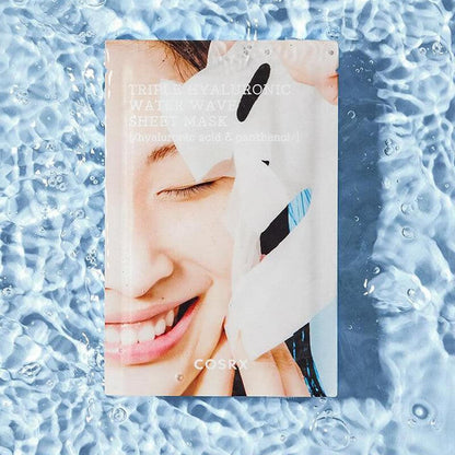 [Cosrx] HYDRIUM TRIPLE HYALURONIC WATER WAVE SHEET MASK 1ea 20g