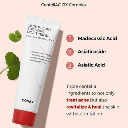 [Cosrx] AC Collection Lightweight Soothing Moisturizer 80ml