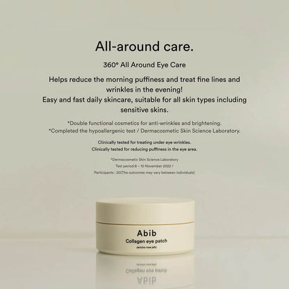 [Abib] Collagen eye patch Jericho rose jelly 60ea 90g