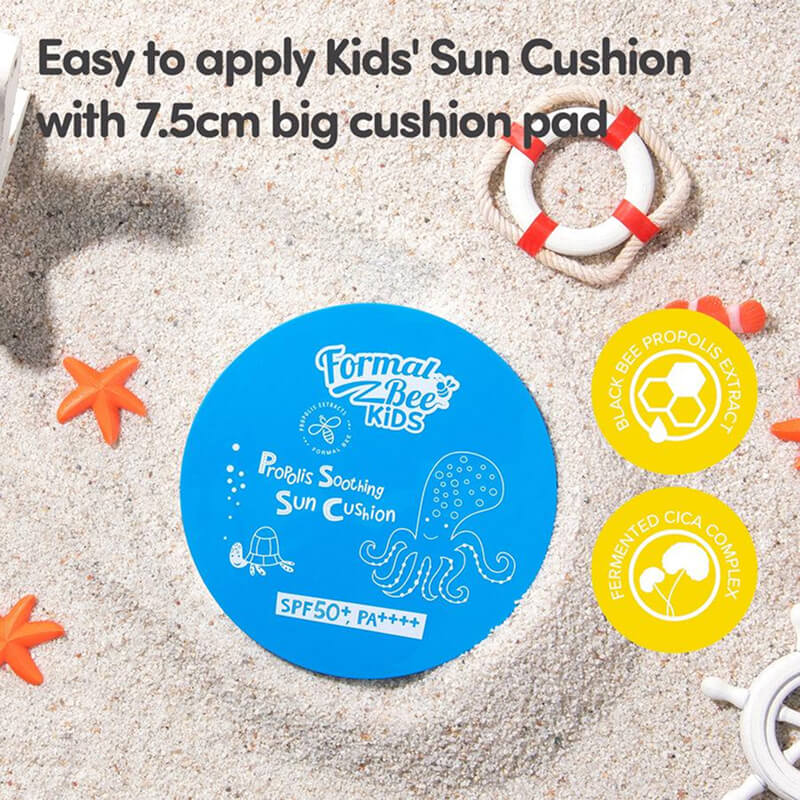 [FormalBeeKids] Propolis Soothing Sun Cushion SPF50+ PA++++ 25g