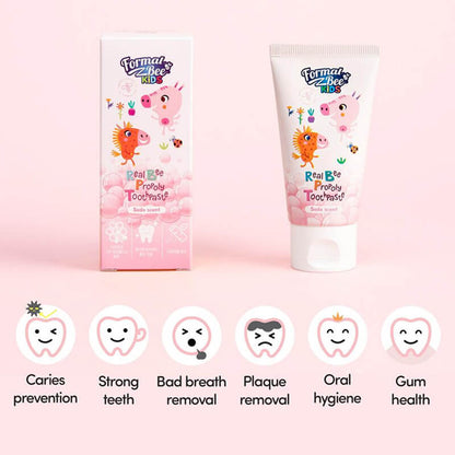 [FormalBeeKids] Real Bee Propoly Toothpaste Soda 60g 3pcs X Bundle Pack