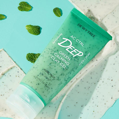 [Dewytree] AC CTRL DEEP GREEN CALMING CLAY GEL PORE PACK 100ml