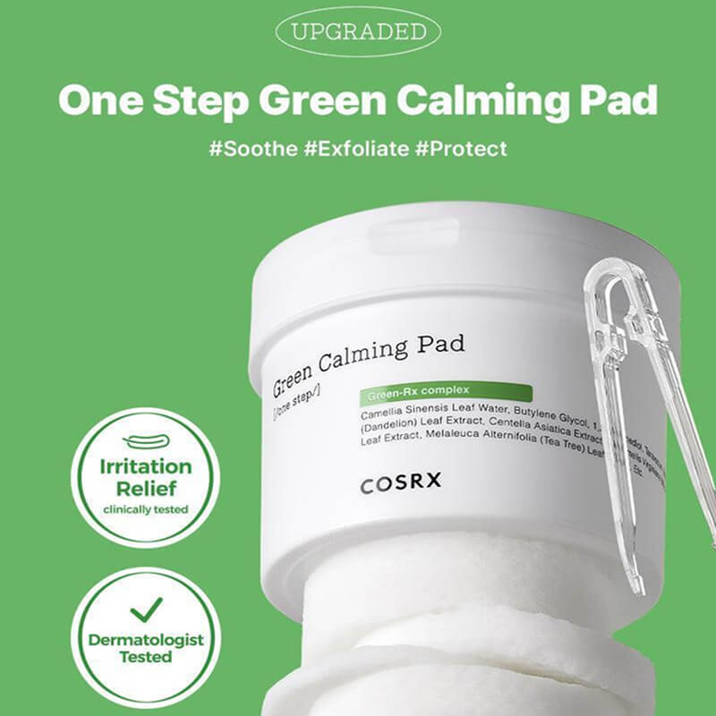 [Cosrx] One Step Green Hero Calming Pad 70pcs