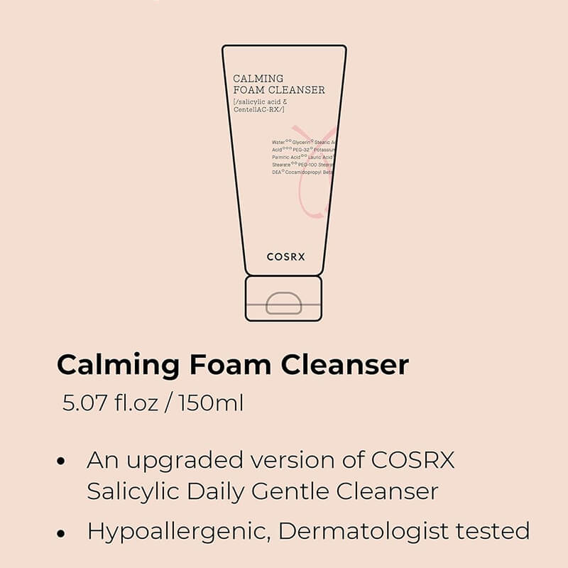 [Cosrx] AC Collection Calming Foam Cleanser 150ml