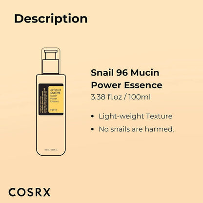 [Cosrx] Advanced Snail 96 Mucin Power Essence 100ml