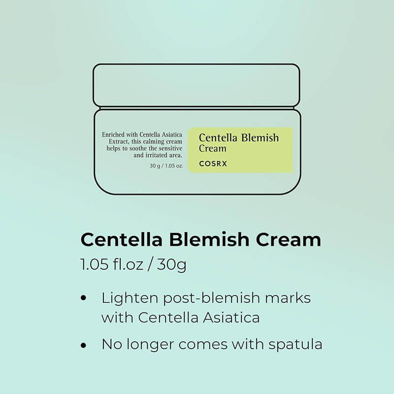 [Cosrx] Centella Blemish Cream 30ml