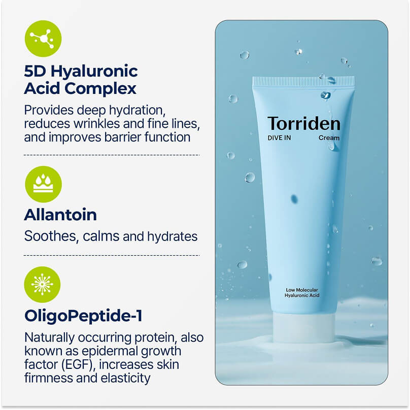 [Torriden] DIVE IN Low Molecular Hyaluronic Acid Cream 80ml