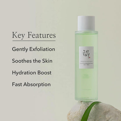 [BeautyOfJoseon] Green Plum Refreshing Toner : AHA + BHA 150ml