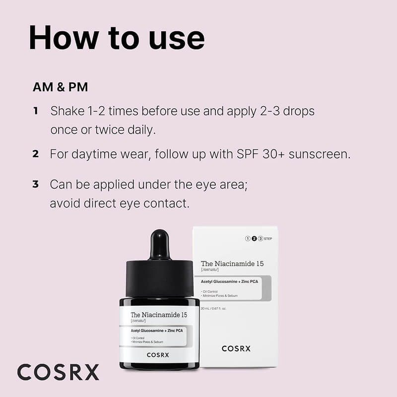 [Cosrx] The Niacinamide 15 Serum 20ml