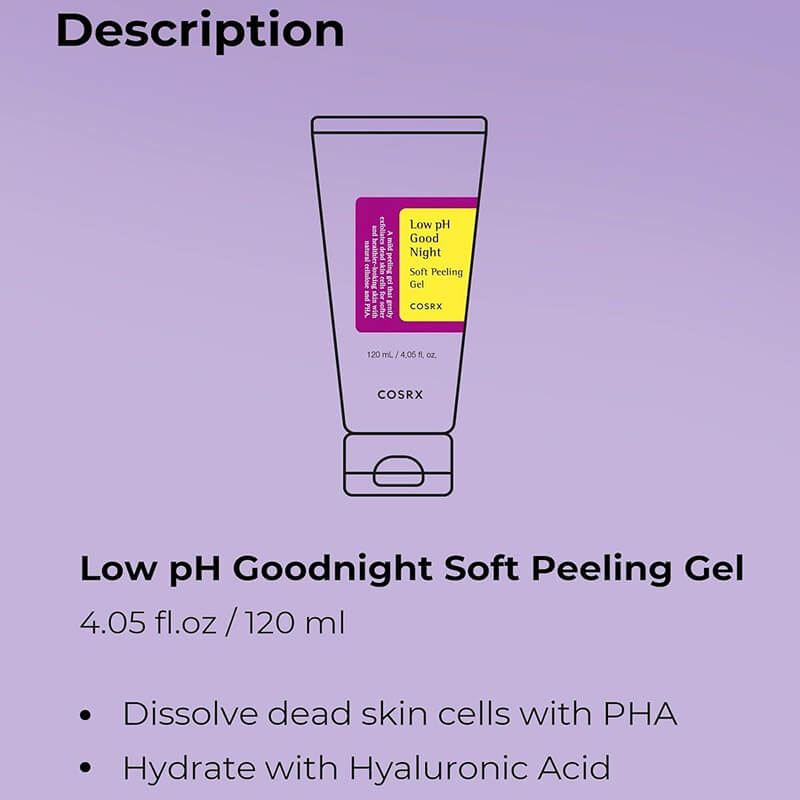 [Cosrx] Low pH Good Night Soft Peeling Gel 120ml