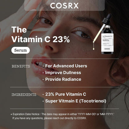 [Cosrx] The Vitamin C 23 serum 20ml