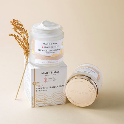 [Mary&May] Shea Butter & Rice Bran Body Cream 250ml