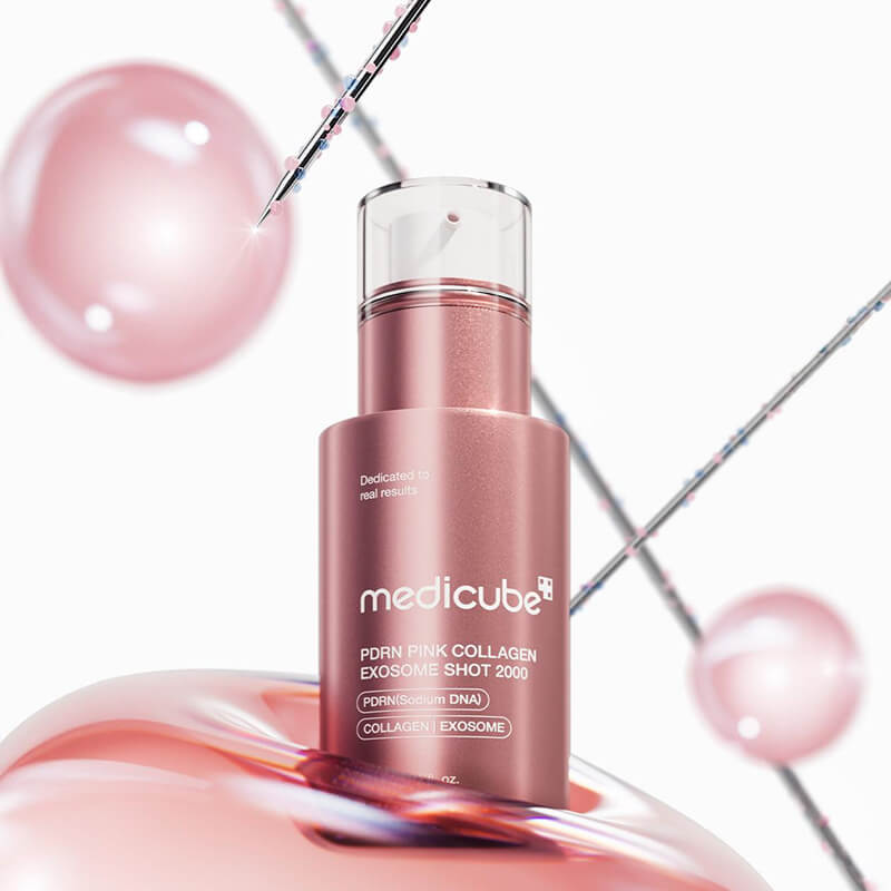 [Medicube] PDRN Pink Collagen exosome shot ampoule 2000 30ml