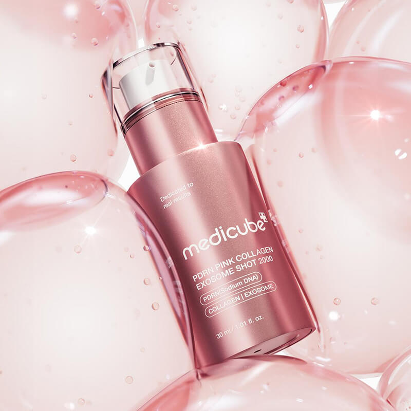 [Medicube] PDRN Pink Collagen exosome shot ampoule 2000 30ml