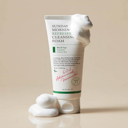 [AXIS-Y] AXIS-Y Sunday Morning Refreshing Cleansing Foam 120ml