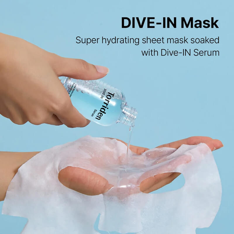 [Torriden] DIVE IN Low Molecular Hyaluronic Acid Mask Sheet 10ea
