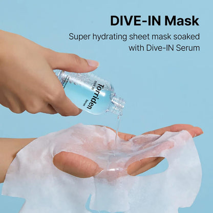 [Torriden] DIVE IN Low Molecular Hyaluronic Acid Mask Sheet 10ea