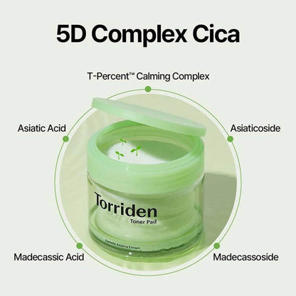 [Torriden] Balanceful Cica Toner Pad 60pcs