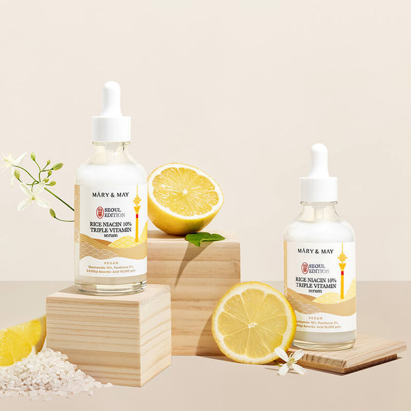 [Mary&May] Rice niacin 10% Triple Vitamin Serum 80ml