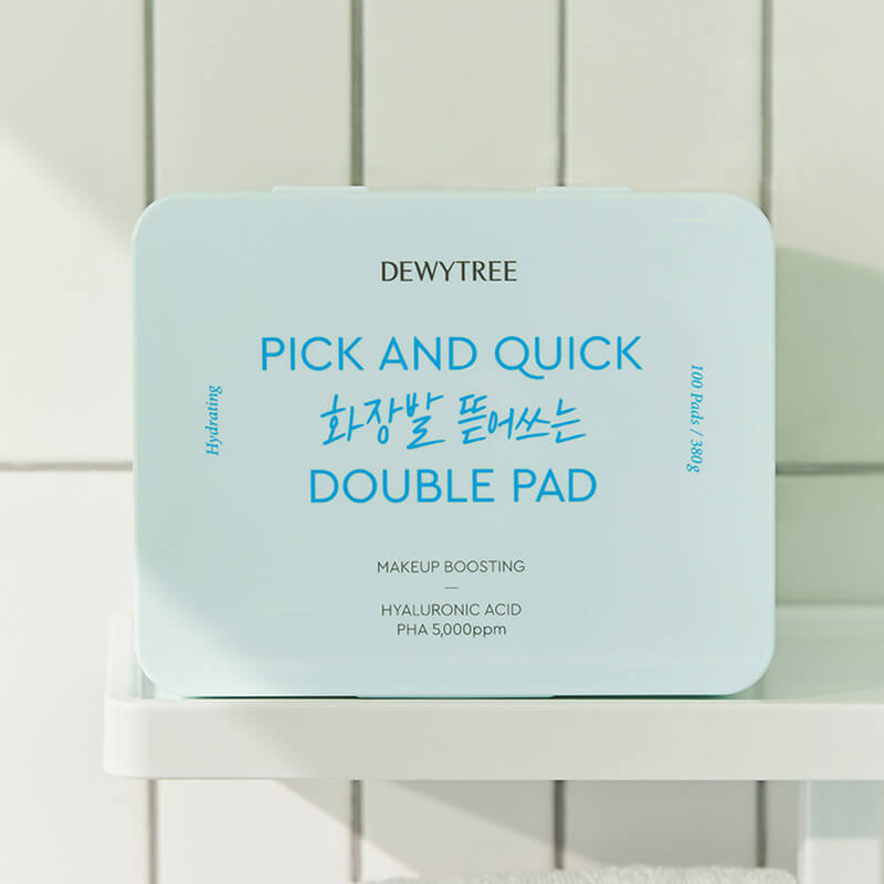 [Dewytree] Pick And Quick Makeup Boosting Double Pad 100ea