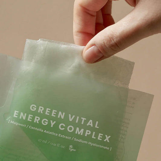 [AXIS-Y] Mugwort Green Vital Energy Complex Sheet Mask 27ml