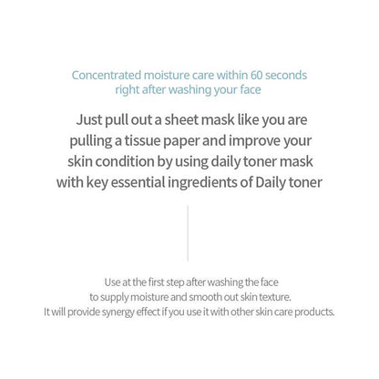 [Needly] Daily Toner Mask Pack 30 Sheets