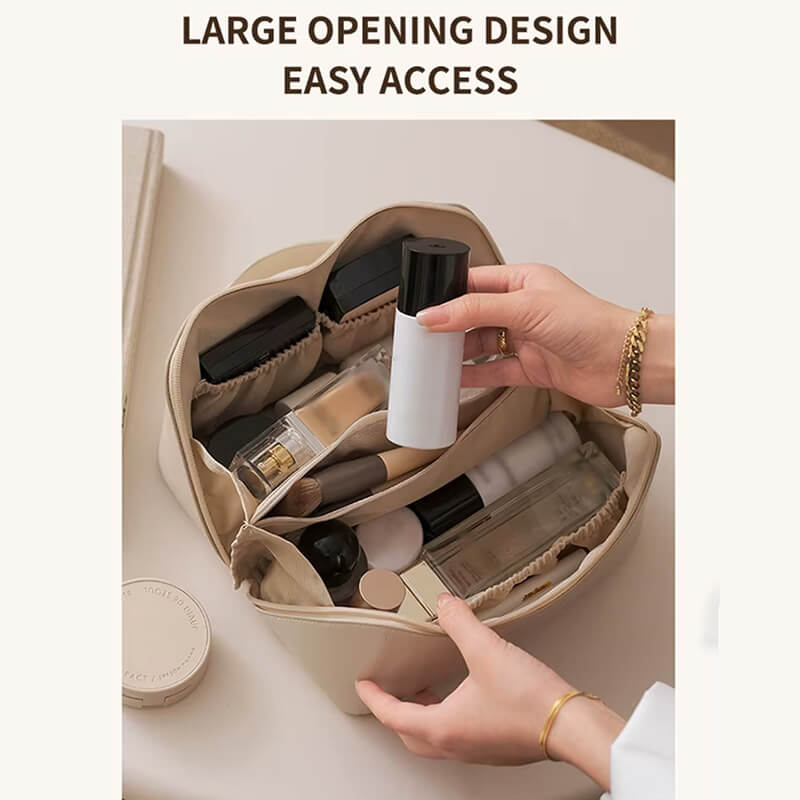 Portable Waterproof Makeup Bag – Smart Storage for Everyday Beauty