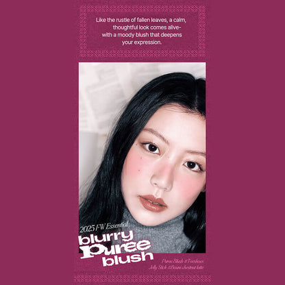 [Tiptoe] Blurry Puree Blush 5g - 16 Colors