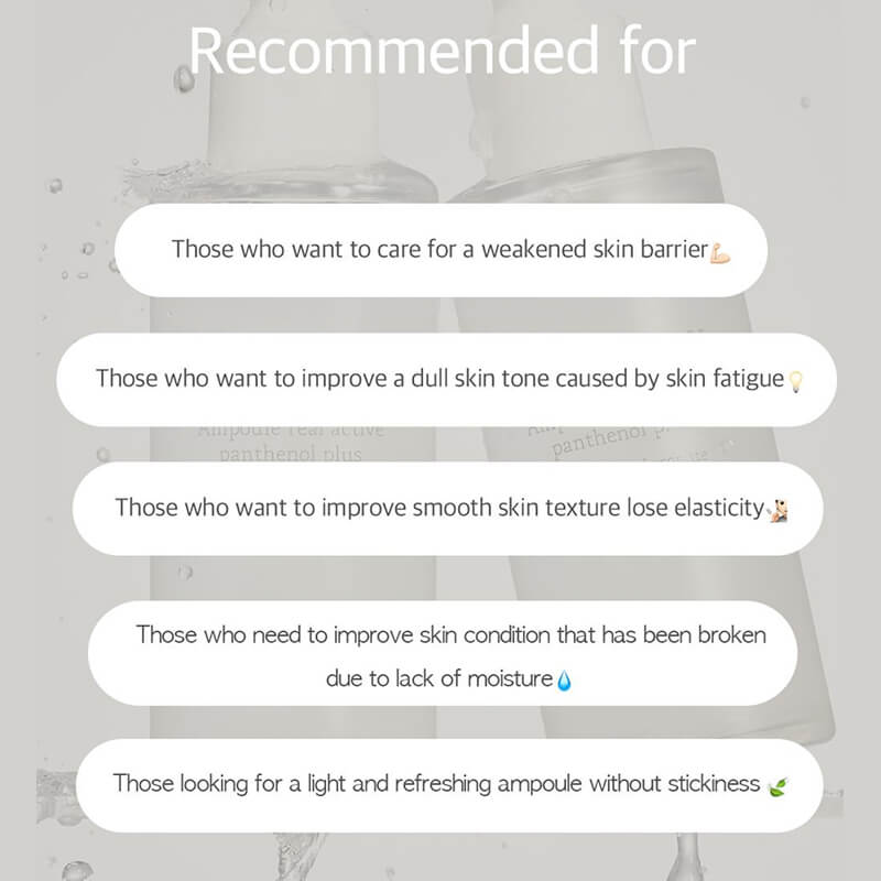 [Needly] Ampoule real active panthenol plus 50ml