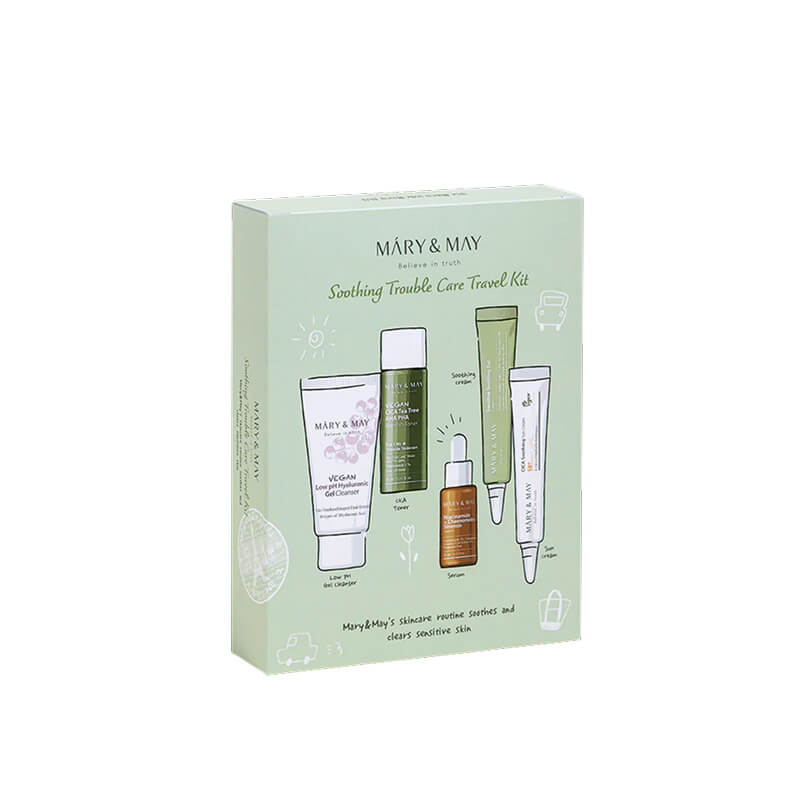 [Mary&May] Soothing Trouble Care Travel Kit (5pcs)