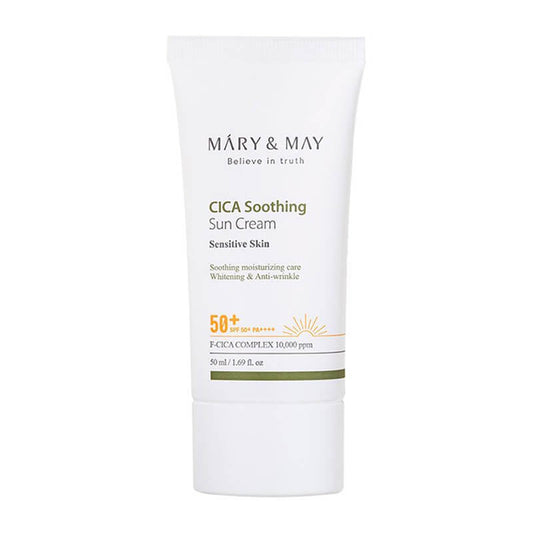 [MARY&MAY] CICA Soothing Sun Cream SPF50+ PA++++ - 50ml