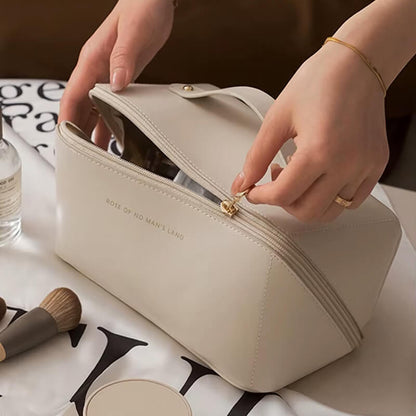 Portable Waterproof Makeup Bag – Smart Storage for Everyday Beauty