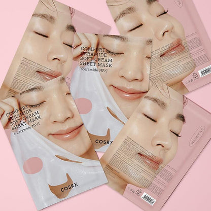 [Cosrx] Balancium Comfort Ceramide Soft Cream Sheet Mask 1ea 26g