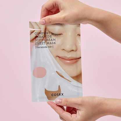 [Cosrx] Balancium Comfort Ceramide Soft Cream Sheet Mask 1ea 26g