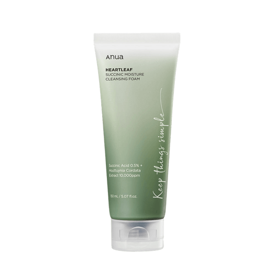 [Anua] HEARTLEAF SUCCINIC MOISTURE CLEANSING FOAM 150ml