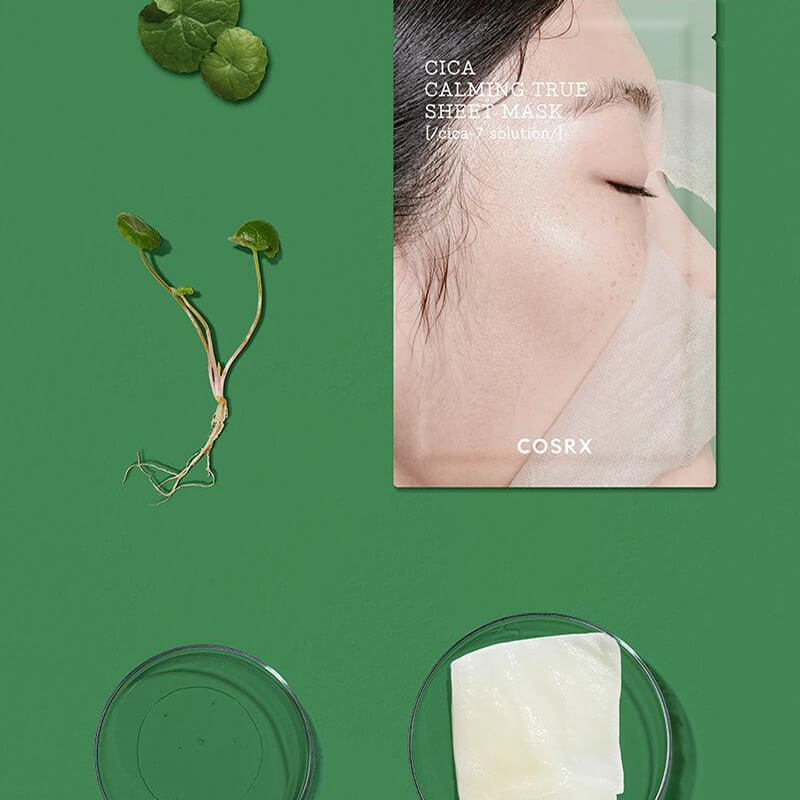 [Cosrx] PURE FIT CICA CALMING TRUE SHEET MASK 1ea 21g